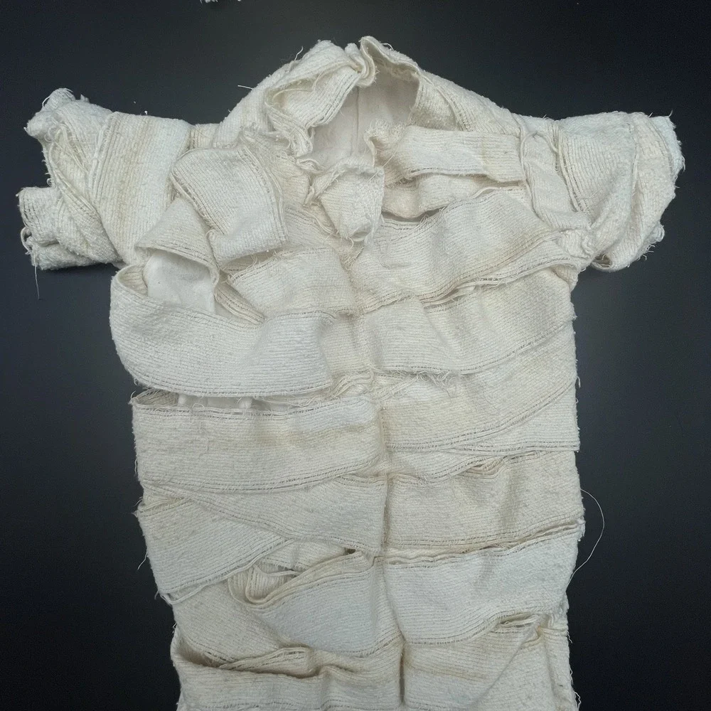 Vintage Mummy‎ Costume Outfit Gauze Wrap Fits Teddy Bear or Large Doll